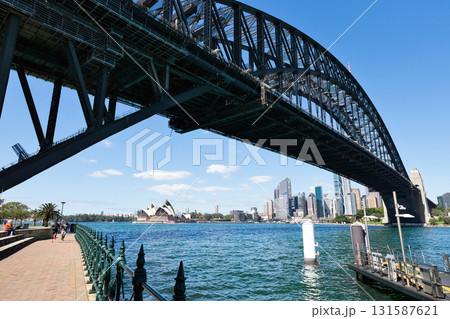 ハーバーブリッジから見たオペラハウス ハーバーブリッジから見たオペラハウス 131587621