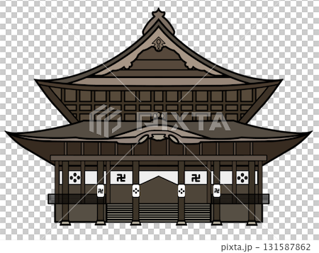 一座寺廟 一座寺廟 131587862