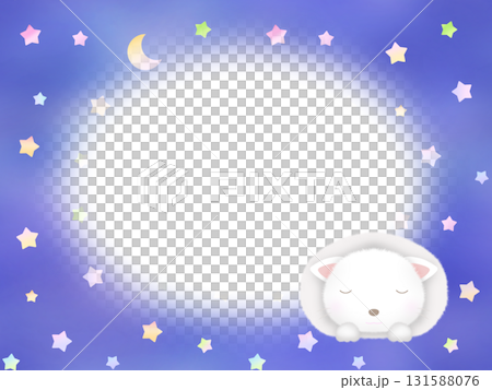 夜空とネコのフレーム C-2 夜空とネコのフレーム C-2 131588076