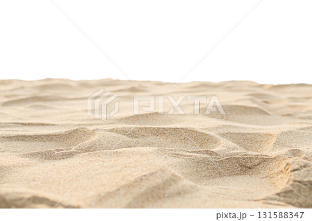 Sand Beach Isolated White Background Texture Summer Desert Zen Garden Coast Ocean for Vacation, Hot Summer Tropical Scene Chill Nature, Summer Time Yoga Holiday Dune Pile Dry Brown Heap Particle. Sand Beach Isolated White Background Texture Summer Desert Zen Garden Coast Ocean for Vacation, Hot Summer Tropical Scene Chill Nature, Summer Time Yoga Holiday Dune Pile Dry Brown Heap Particle. 131588347