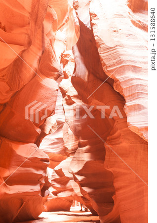 The interior of Antelope canyon 131588640
