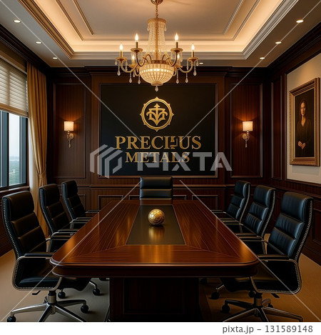 お洒落なミーティングルーム/ラウンジ 131589148