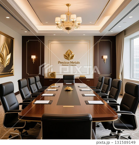 お洒落なミーティングルーム/ラウンジ 131589149