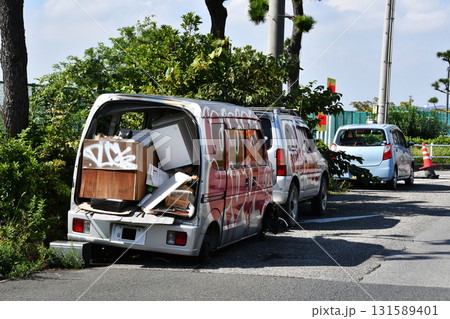 新木場の車不法投棄_30 新木場の車不法投棄_30 131589401