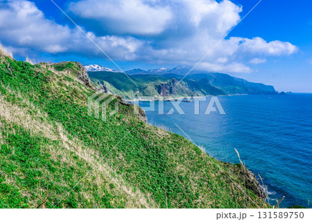 女人禁制の地　神威岬　北海道　積丹　カムイ 131589750
