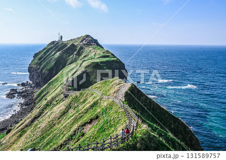女人禁制の地　神威岬　北海道　積丹　カムイ 131589757