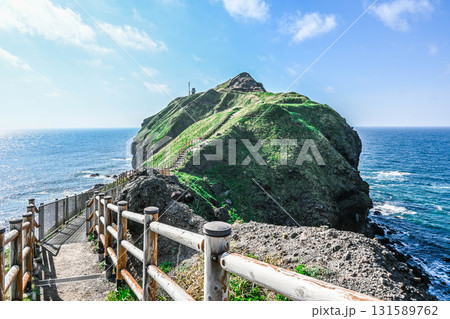 女人禁制の地　神威岬　北海道　積丹　カムイ 131589762