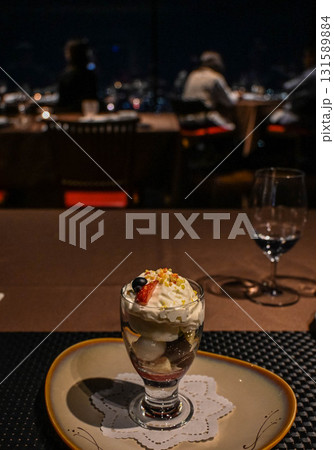 もいわ山ロープウェイ 展望台レストラン 夜景 夜パフェ もいわ山ロープウェイ 展望台レストラン 夜景 夜パフェ 131589884