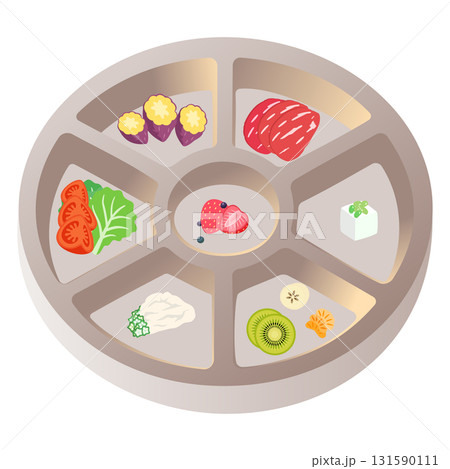 カフェ風器と豪華な健康食(誕生日・カフェ・ご褒美向け) カフェ風器と豪華な健康食(誕生日・カフェ・ご褒美向け) 131590111