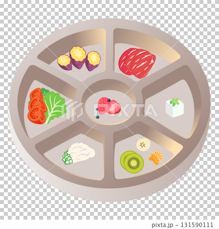 カフェ風器と豪華な健康食(誕生日・カフェ・ご褒美向け) カフェ風器と豪華な健康食(誕生日・カフェ・ご褒美向け) 131590111