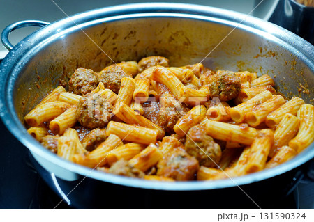 自家製ミートボールパスタ 131590324