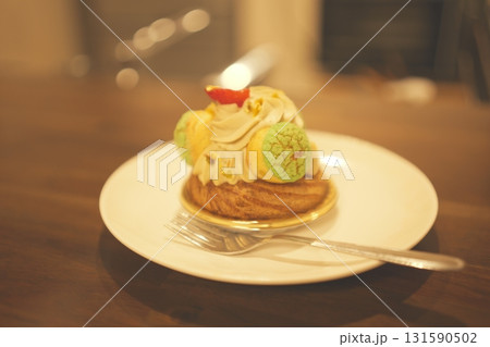 お家デザートのシュークリーム 131590502