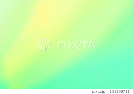 青、緑色系　流れるようなラインの抽象的背景　 131590711