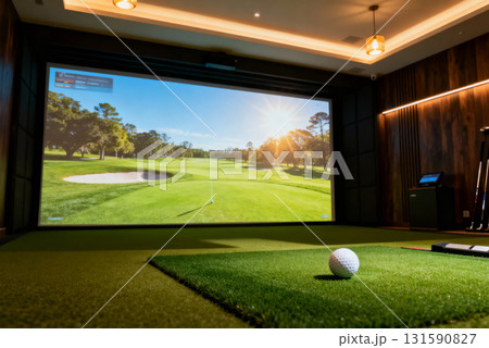バーチャルゴルフ Virtual Golf 131590827