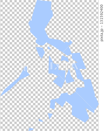 菲律賓簡圖（藍） 131592400