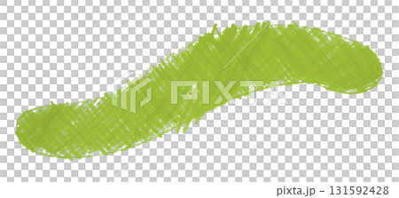 Abstract organic colored pencils abstract green chalk drop shape isolated on transparent background Abstract organic colored pencils abstract green chalk drop shape isolated on transparent background 131592428