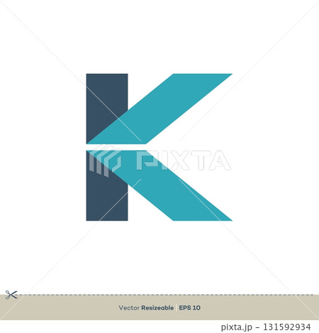 Letter K vector Logo Template Illustration Design. Vector EPS 10. Letter K vector Logo Template Illustration Design. Vector EPS 10. 131592934