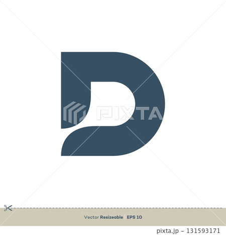 Letter D Icon Vector Logo Template Flat Design Letter D Icon Vector Logo Template Flat Design 131593171