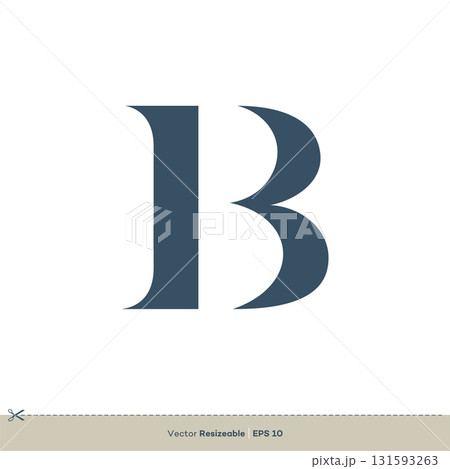B Letter vector Logo Template illustration design 131593263