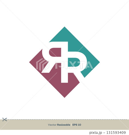 R R Letter Logo Template Illustration Design 131593409