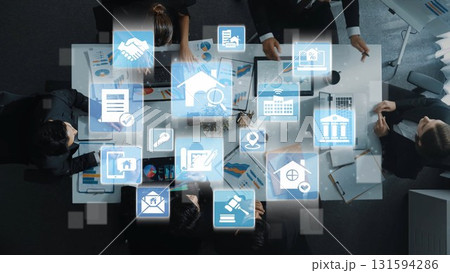 Online property search and real estate icons for rent and sale Funnel Online property search and real estate icons for rent and sale Funnel 131594286