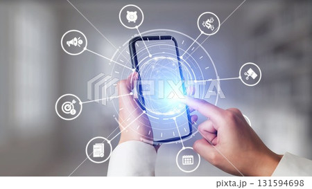 Budget planning and financial management strategy icons Gist 131594698