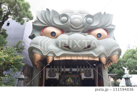 難波八阪神社　獅子殿　獅子舞台　大阪市 131594836