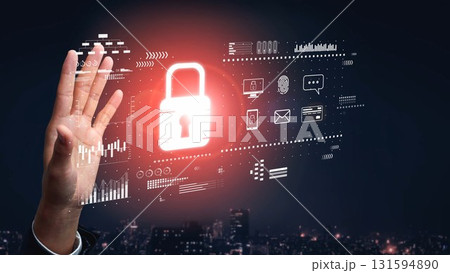 Digital security system and cybersecurity protection Marrow 131594890