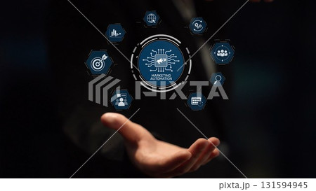 Marketing automation diagram showcasing AI-driven campaign workflow Muxer Marketing automation diagram showcasing AI-driven campaign workflow Muxer 131594945