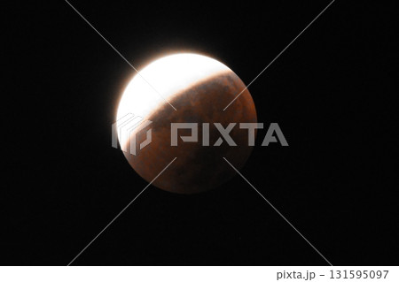 2025年9月8日の皆既月食 2025年9月8日の皆既月食 131595097