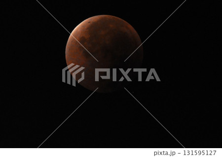 2025年9月8日の皆既月食 2025年9月8日の皆既月食 131595127