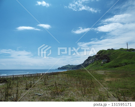 夏の北海道室蘭市のイタンキ浜 夏の北海道室蘭市のイタンキ浜 131595171