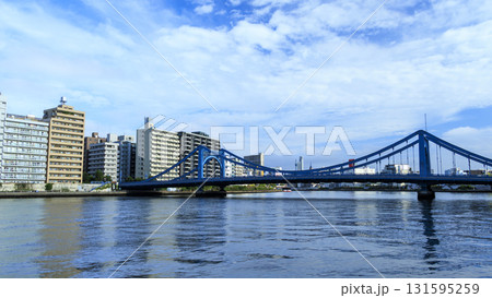 隅田川の永代橋 131595259