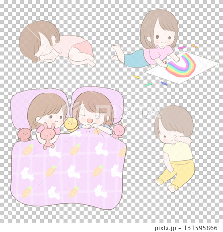 生活する子どもたち 生活する子どもたち 131595866