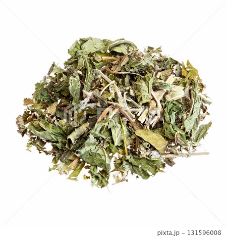 Spice Mint. Isolated on white background. 131596008