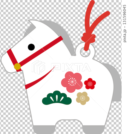 2026年令及8年馬年賀年卡圖案 馬 泥鈴插圖3 131596045