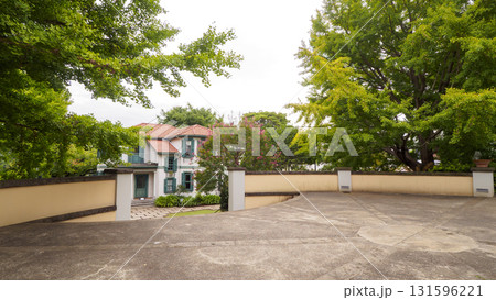 山手西洋館のイタリヤ山庭園のブラフ18番館　 131596221