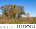 Ruins of Transfiguration Church in Zherdevo, Tula region 131597912