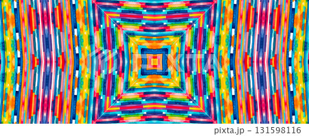 Bright multicolor background with colorful abstract kaleidoscopic pattern 131598116