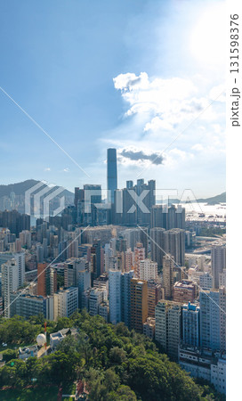 Oct 1 2025 Bustling Urban Life Along Waterloo Road, Hong Kong 131598376