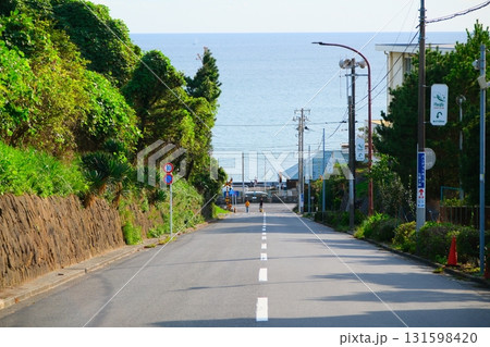 七里ヶ浜坂道 131598420