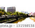 甲突川と公園 131598538