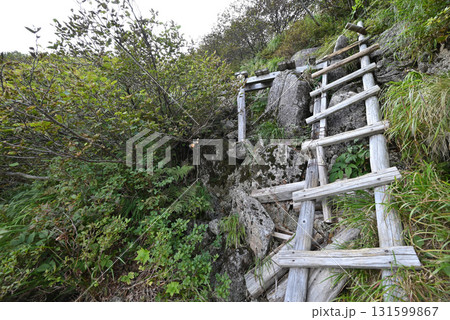 木曽駒ヶ岳登山、中央アルプス、長野県 木曽駒ヶ岳登山、中央アルプス、長野県 131599867