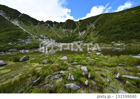 木曽駒ヶ岳登山、中央アルプス、長野県 131599880