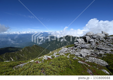 木曽駒ヶ岳登山、中央アルプス、長野県 131600088