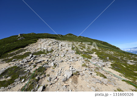 木曽駒ヶ岳登山、中央アルプス、長野県 131600326