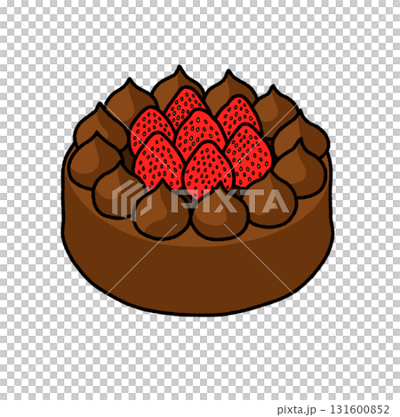 巧克力蛋糕  131600852