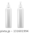 Realistic Cosmetic bottle can sprayer container. Dispenser for cream, soaps, and other cosmetics With lid and without. Template For Mock up Your Design. vector illustration. 131601994