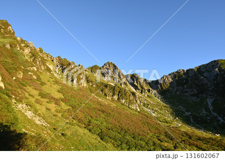 木曽駒ヶ岳登山、中央アルプス、長野県 木曽駒ヶ岳登山、中央アルプス、長野県 131602067
