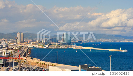 Barcelona cruise port in Spain Barcelona cruise port in Spain 131602433